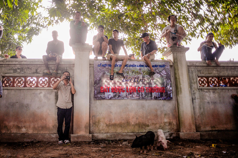 Thi nấu cơm, bắt lợn vui nhộn giữa thủ đô